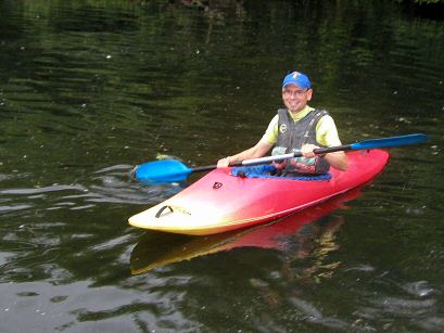 EFOG canoeing at Higham Park Lake